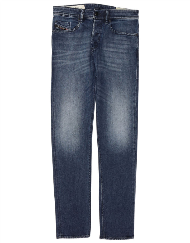 DIESEL Jeans da uomo affusolati slim regolari Buster W29 L32 Blu