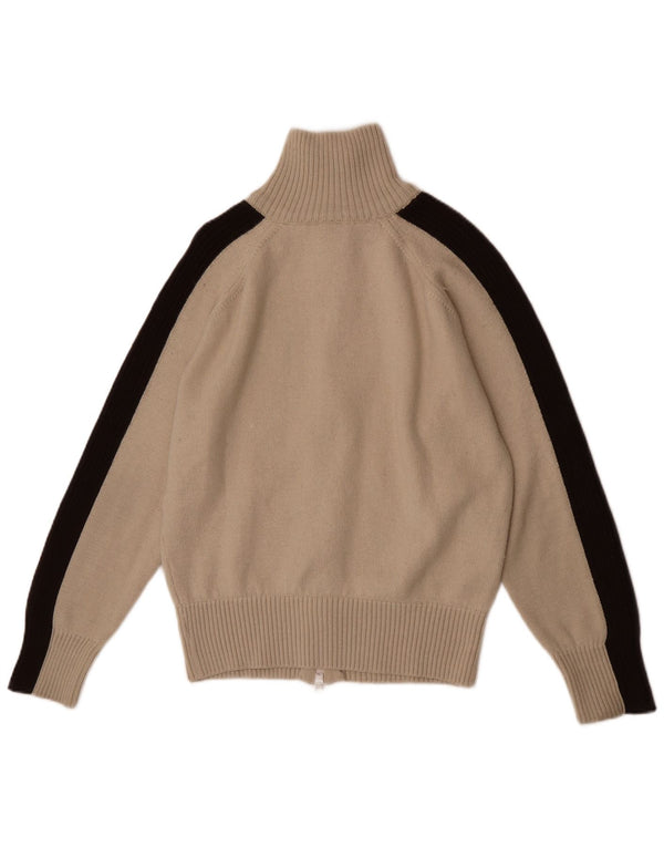 Maglione cardigan da uomo Puma Large Beige Colourblock