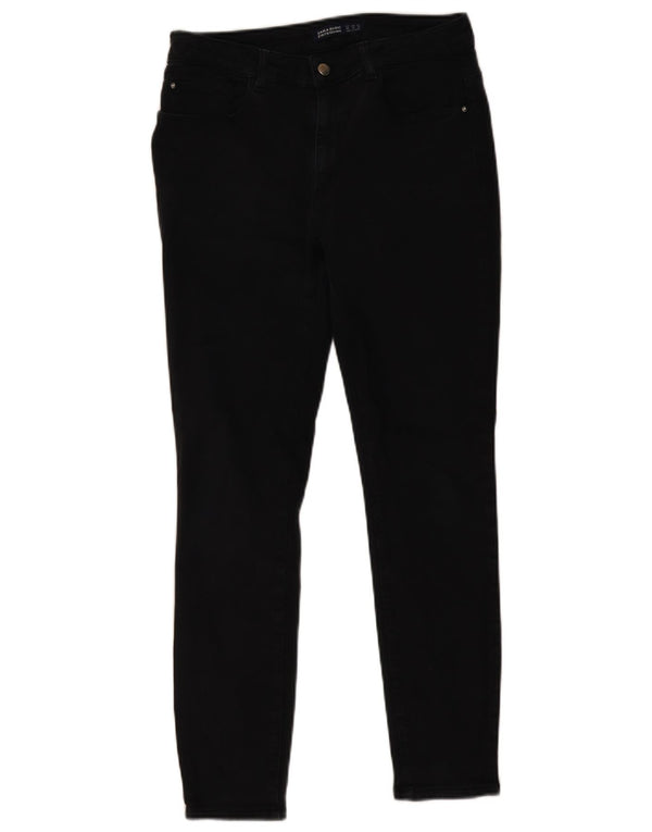 Jeans slim da uomo Zara EU 44 Large W34 L28 Neri