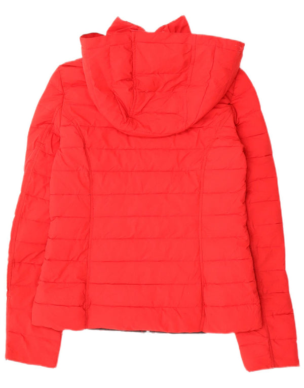 Giacca imbottita con cappuccio da donna Nautica UK 6 XS poliestere rosso