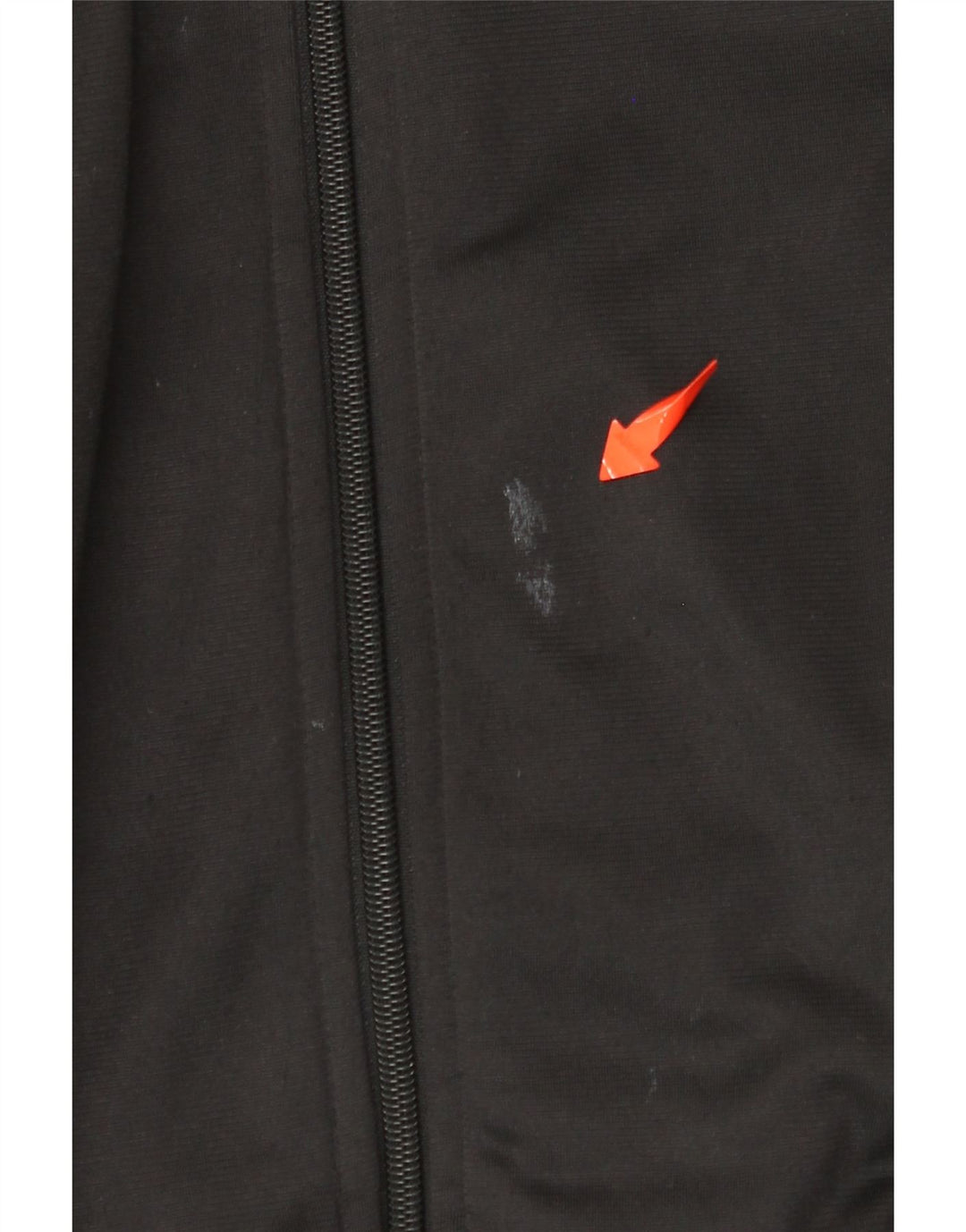 Giacca da tuta grafica da uomo REEBOK, poliestere nero medio