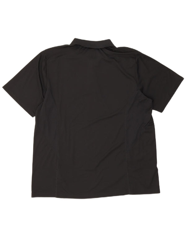 Polo Nike da uomo UK 47/48 2XL Poliestere color block nero