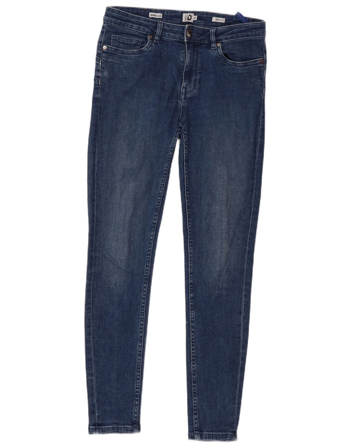 Jeans slim da donna Dack IT 42 medio W30 L28 cotone blu