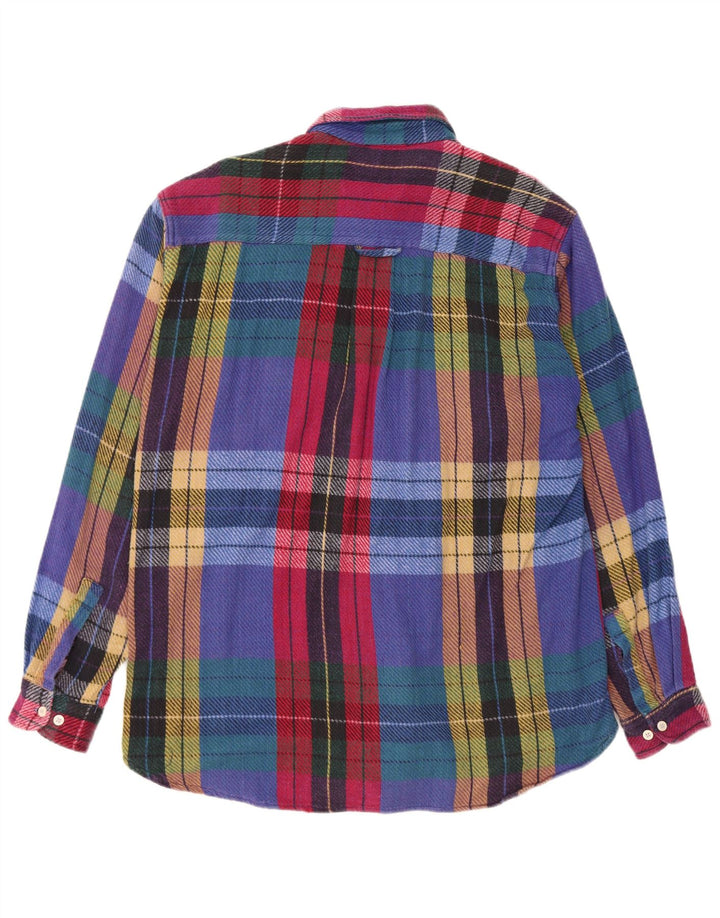 Camicia in flanella da uomo Junior.D XL scozzese multicolore