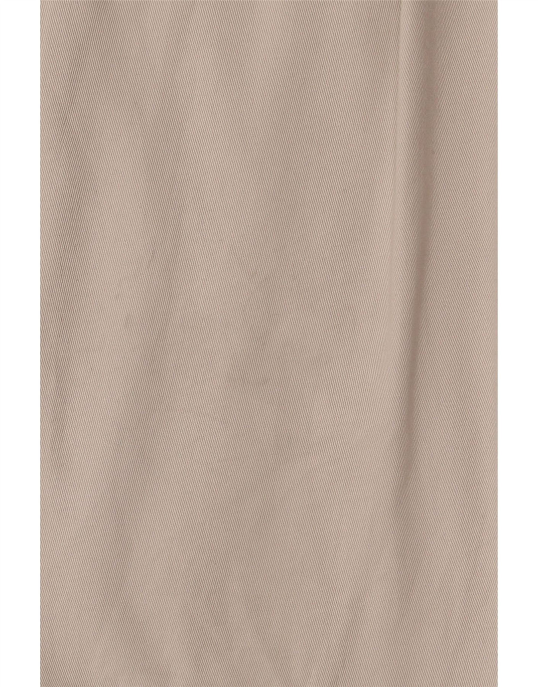 DOCKERS Pantaloncini chino con pegging da uomo W36 Large in cotone beige