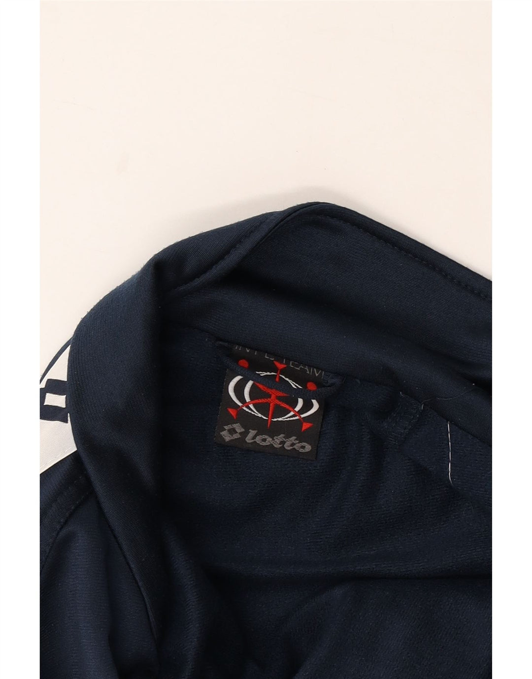 Giacca da ginnastica grafica da uomo LOTTO XL Colorblock blu navy