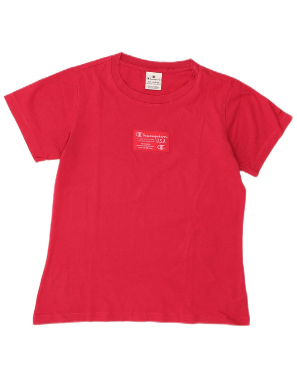 Maglietta per ragazze Champion Top 15-16 anni 2XL Rossa