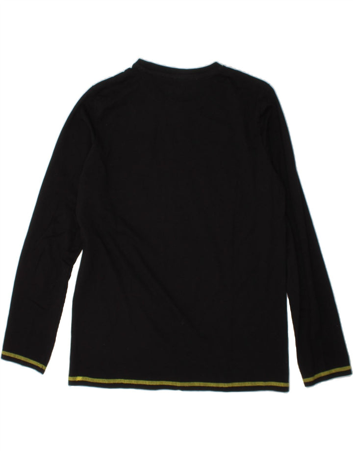 GUESS Boys Graphic Top Long Sleeve 11-12 Years Black Cotton Vintage Guess and Second-Hand Guess from Messina Hembry 