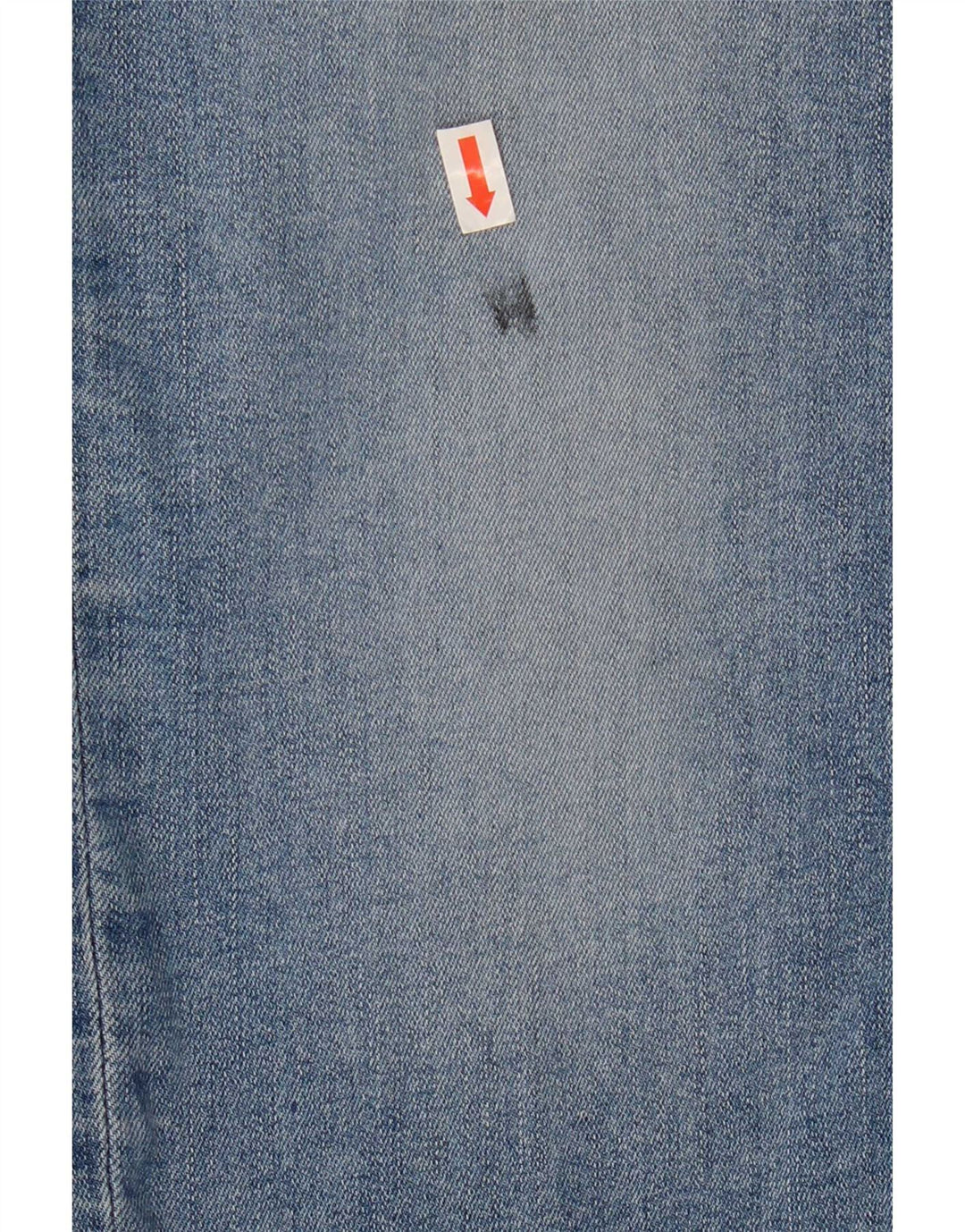 Levi's Donna 712 Crop Slim Jeans W31 L25 Cotone Blu