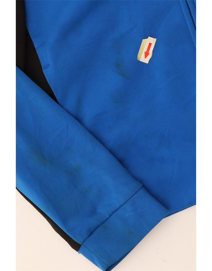 Giacca da ginnastica grafica PUMA da ragazzo 13-14 anni Blu Colourblock
