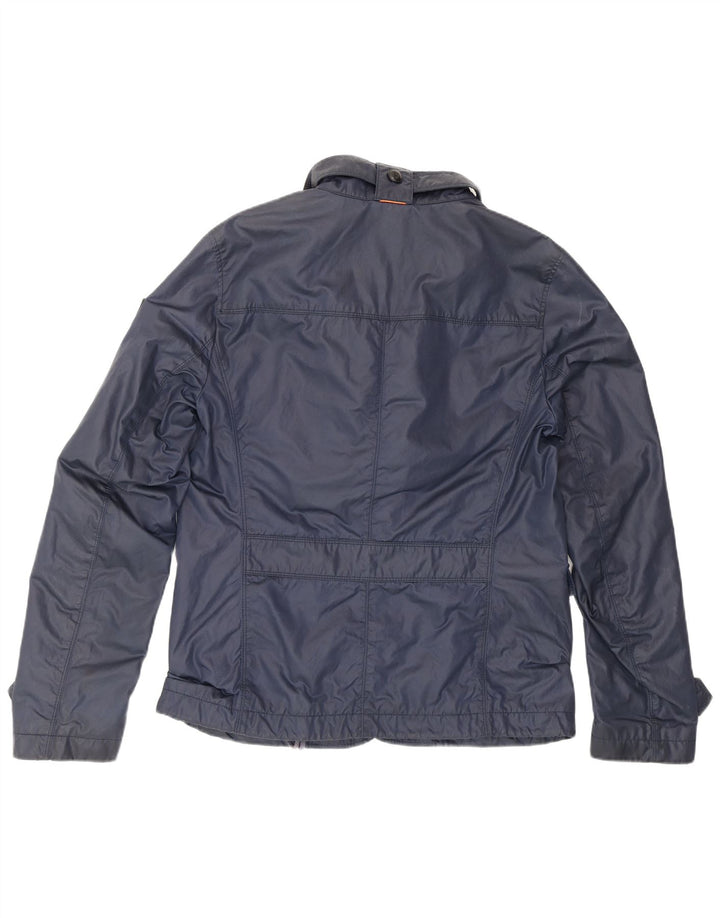 Giacca utility da uomo Hugo Boss EU 50 Large Blu Navy in cotone