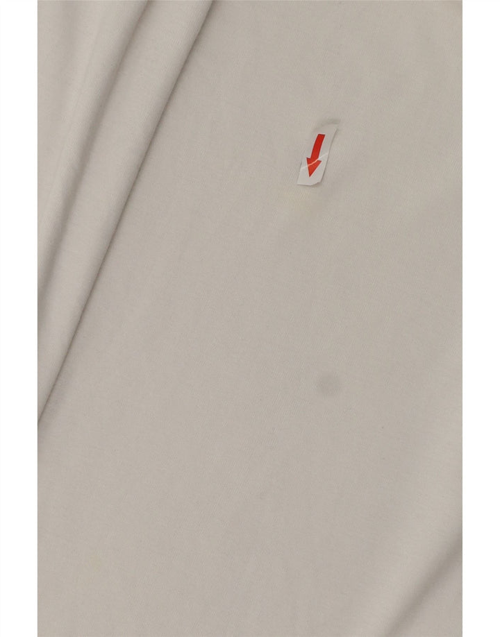 Polo da uomo Ted Baker taglia 5 XL in cotone bianco