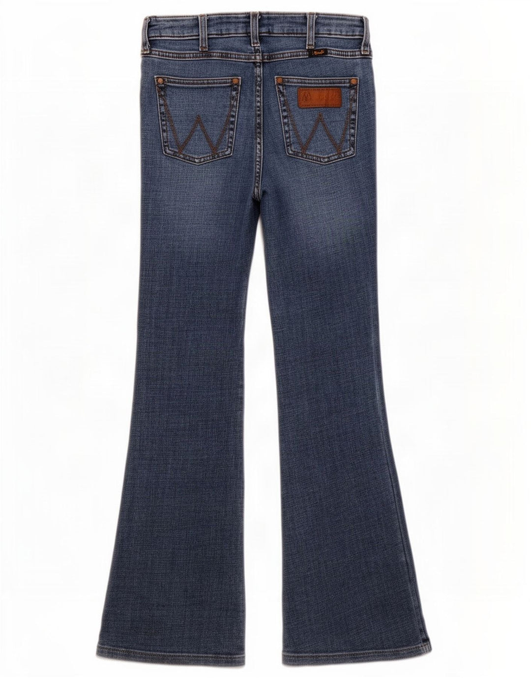 Jeans svasati da donna Wrangler W27 L31 cotone blu