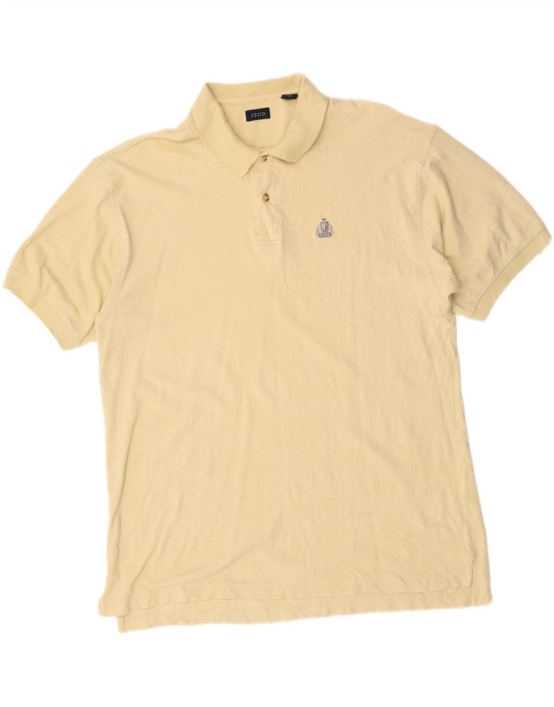 Polo da uomo Izod XL in cotone giallo