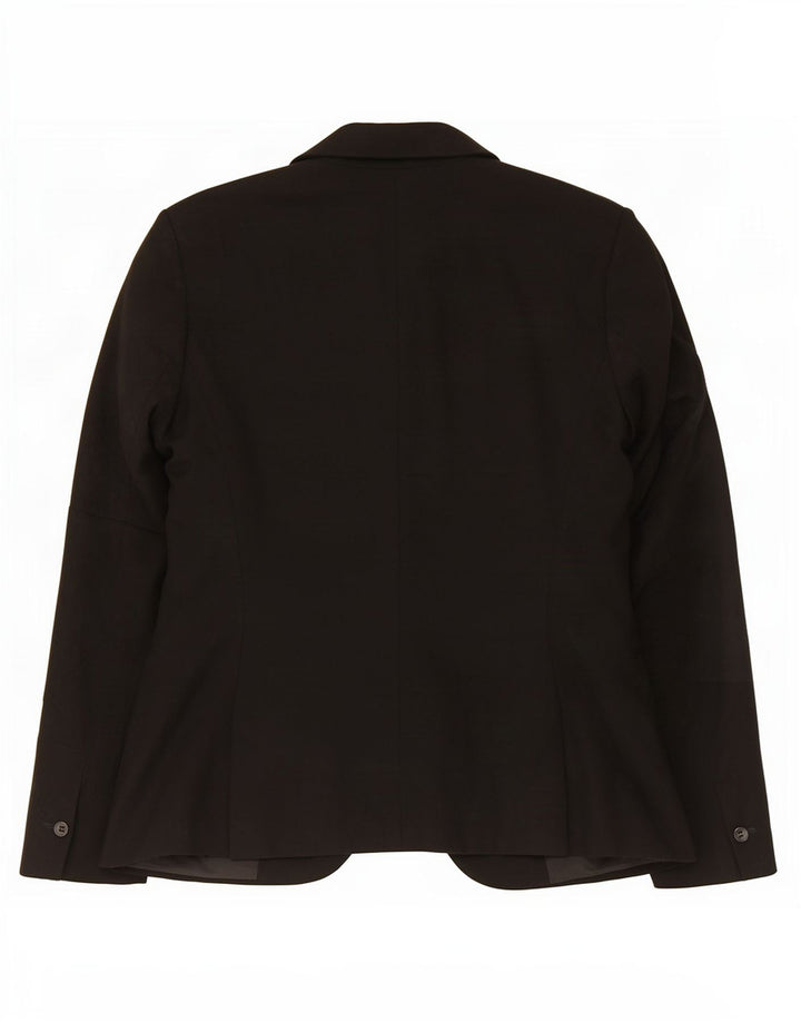 Giacca blazer a 1 bottone da donna Zara EU 40 poliestere nero medio