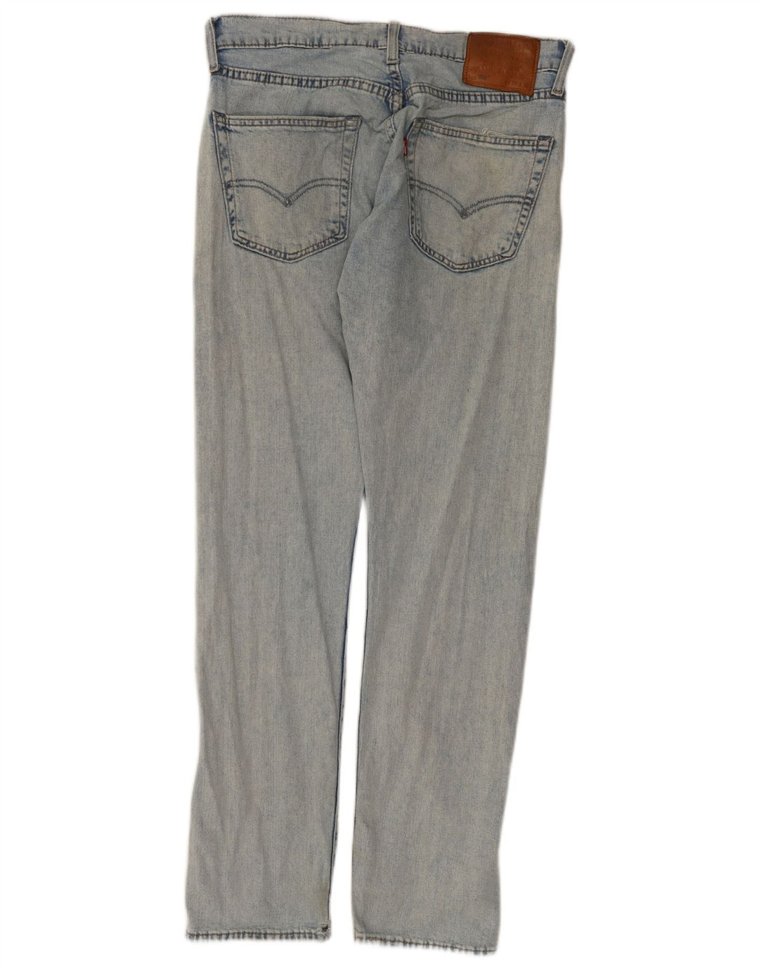 LEVI'S Jeans da uomo 502 affusolati W29 L32 in cotone blu