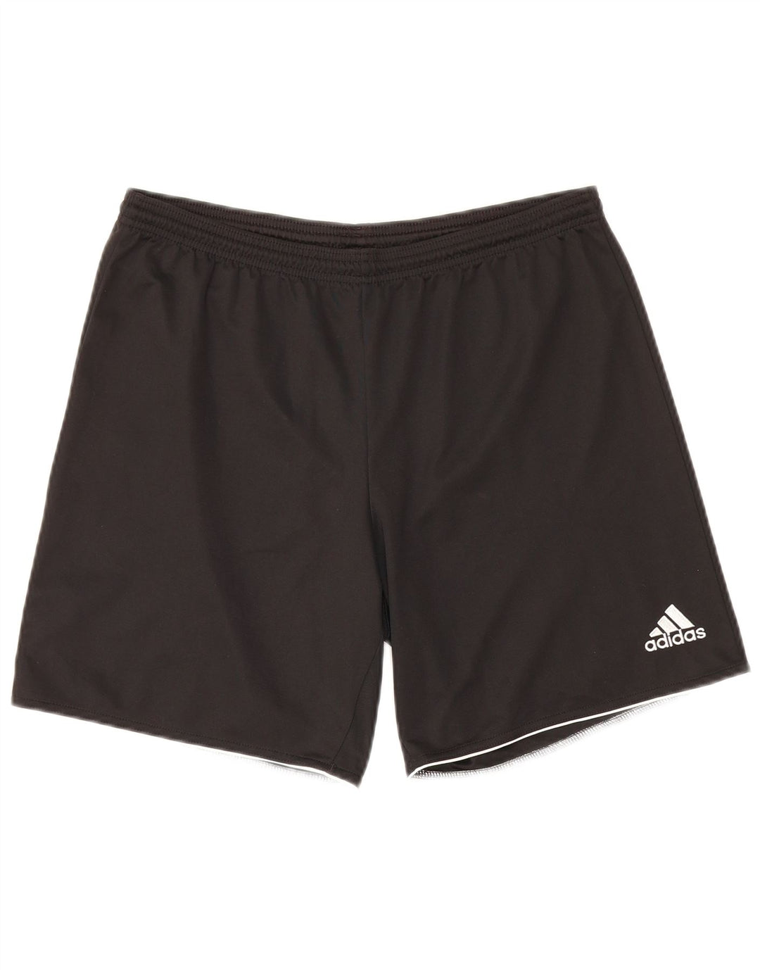 Pantaloncini sportivi Adidas Climalite da uomo medio poliestere nero