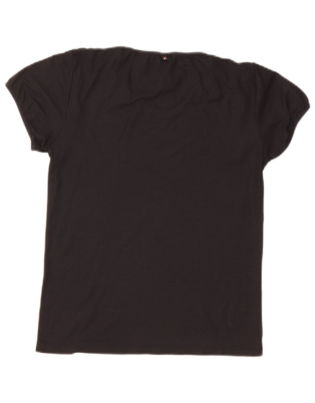 T-shirt da donna FILA Top UK 14 Large nera in poliammide