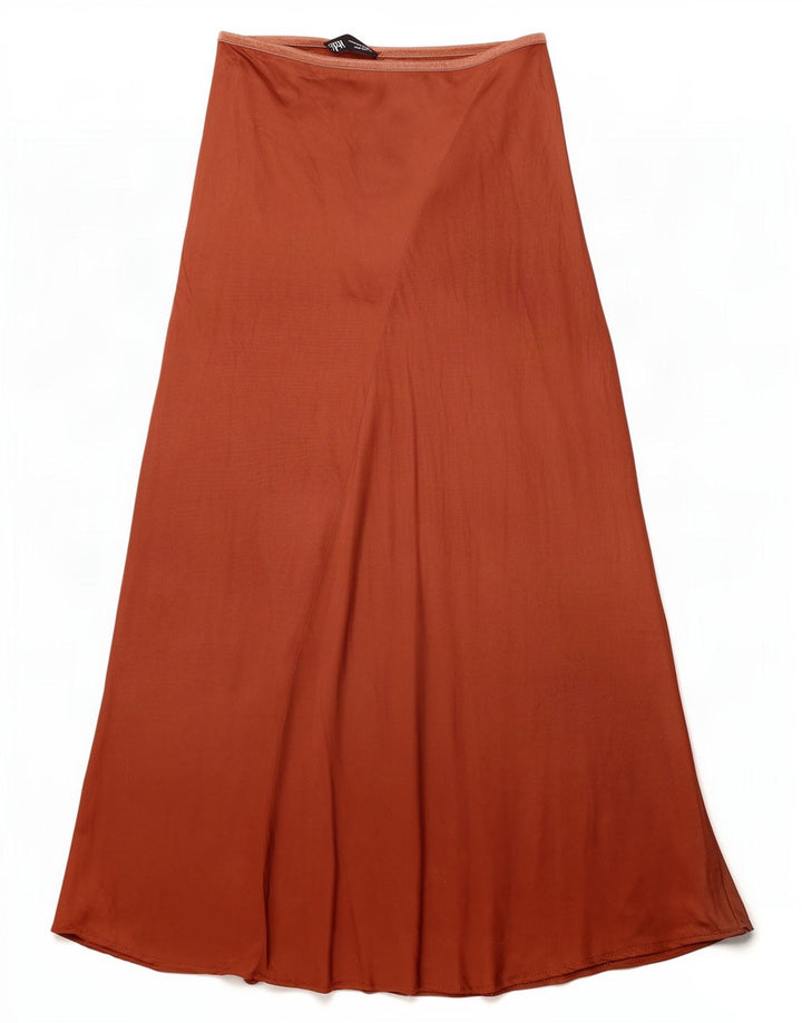 Gonna a trapezio da donna Zara media W30 marrone