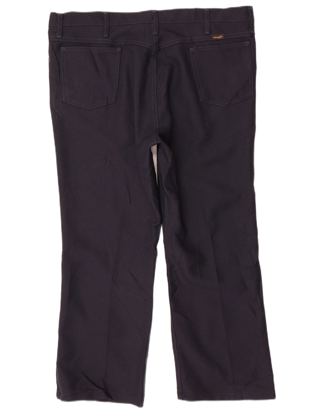 Pantaloni casual dritti da uomo WRANGLER W40 L27 poliestere blu navy