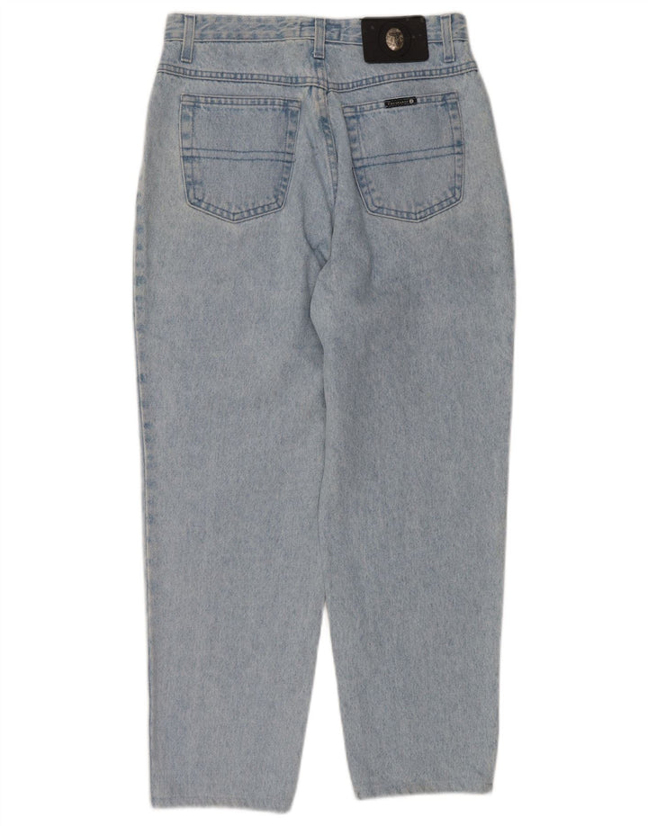 Jeans TRUSSARDI 120 affusolati da donna IT 47 Large W33 L27 Blu cotone