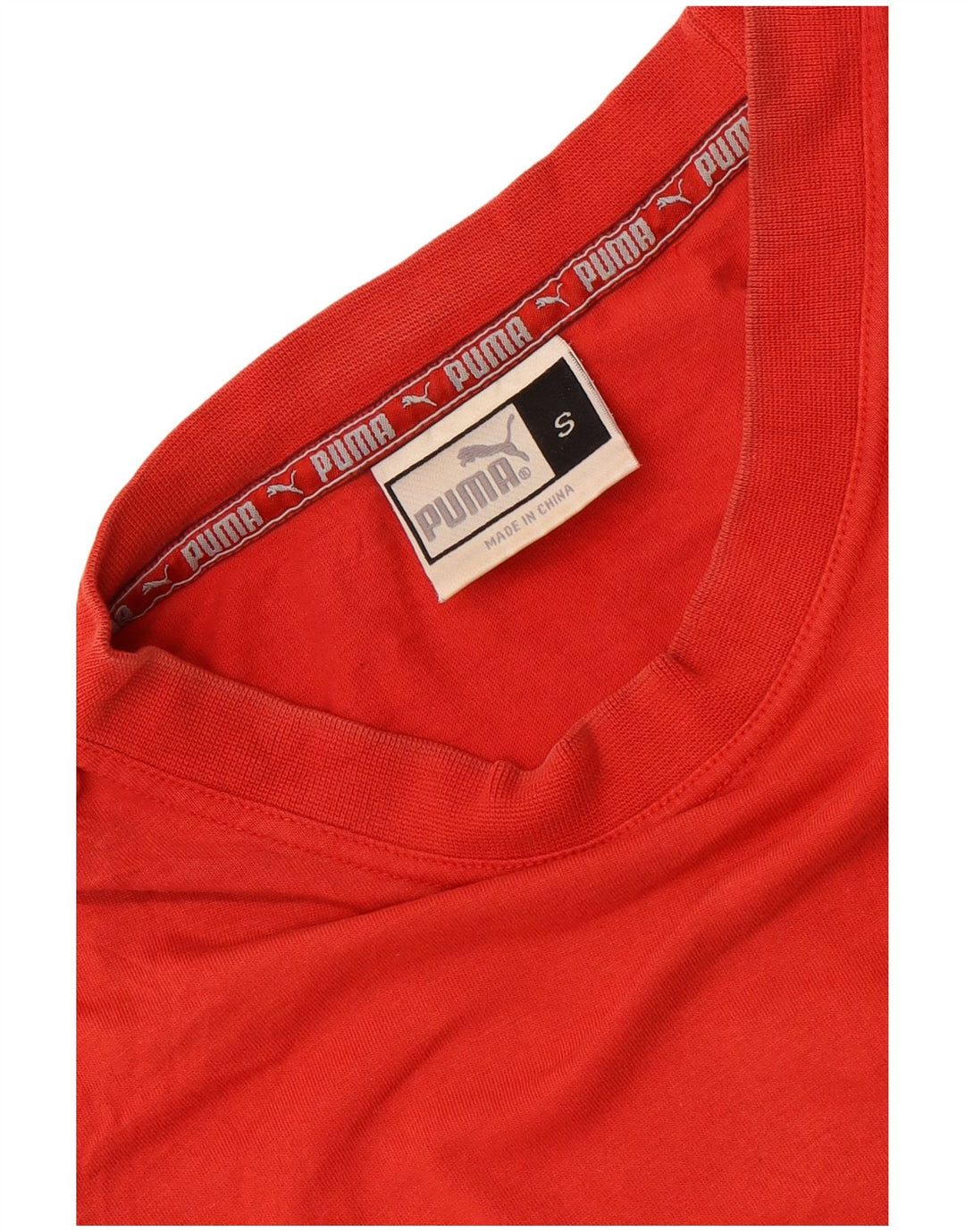 Canotta grafica da uomo Puma Small rossa in cotone