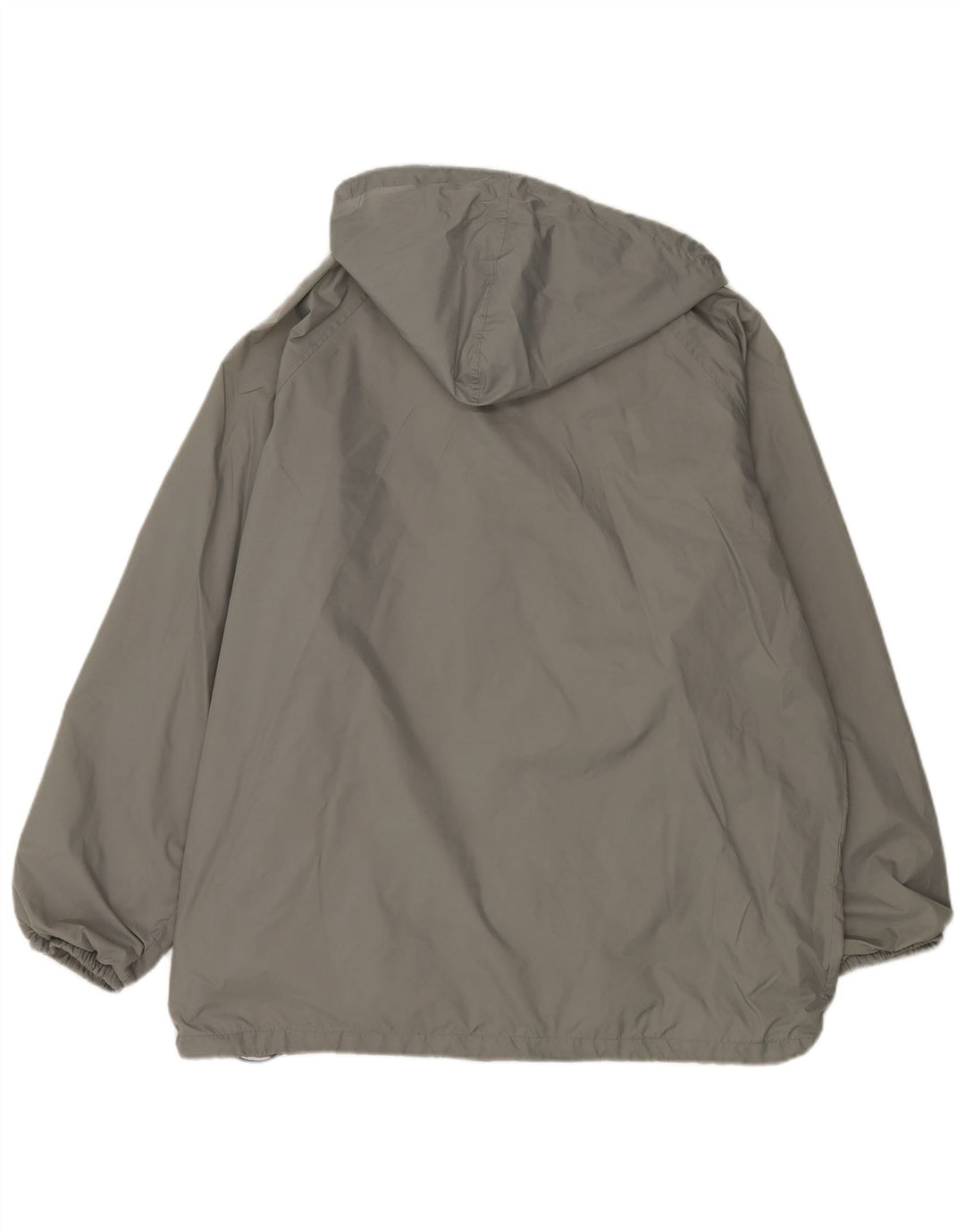 Giacca antipioggia con cappuccio da uomo Champion UK 44 2XL Grigia