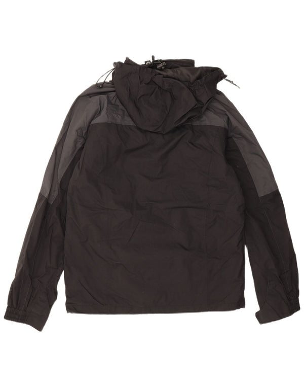 Giacca antipioggia da uomo con cappuccio Mountain Warehouse UK 32 2XS Colore nero