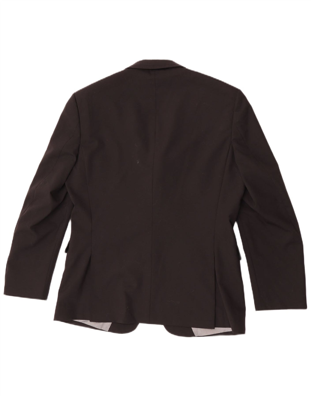 Giacca blazer slim da uomo a 2 bottoni Pierre Cardin UK 38 lana nera media