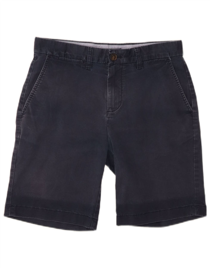 Pantaloncini chino da uomo Tommy Hilfiger W29 piccoli in cotone blu navy