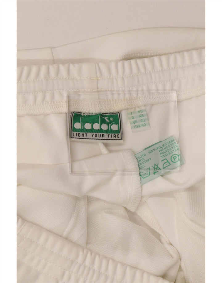 Pantaloncini sportivi da uomo DIADORA UK 40 Medium Bianco Poliestere