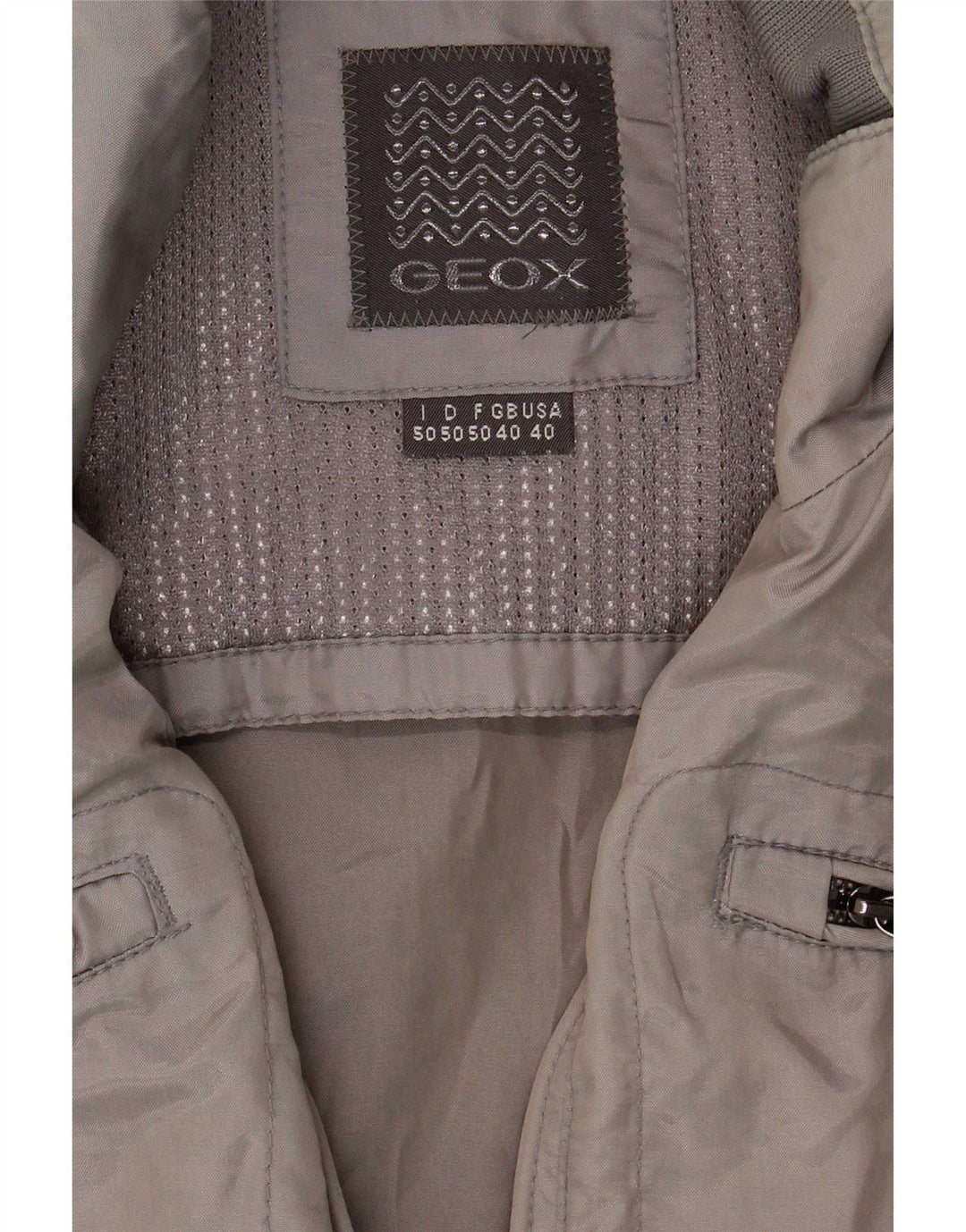 Giacca da uomo Geox Utility UK 40 Large Grigia