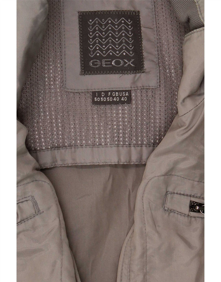 Giacca da uomo Geox Utility UK 40 Large Grigia
