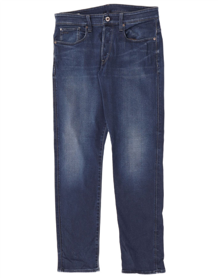 Jeans slim da uomo G-Star 3301 W31 L32 cotone blu