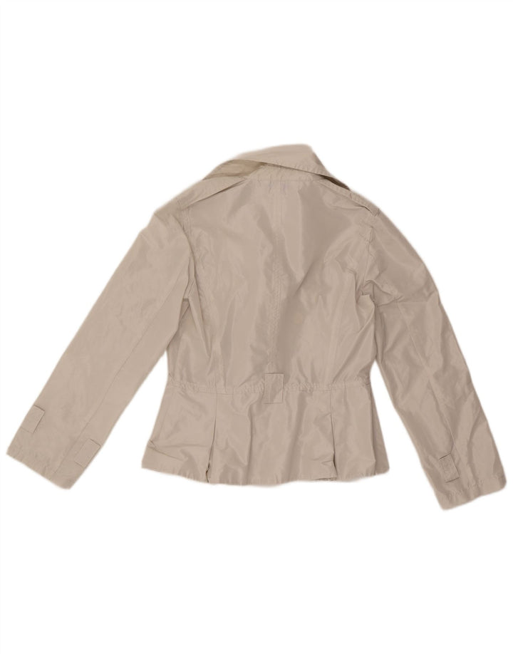 Giacca blazer doppiopetto da donna Marella UK 12 media bianco sporco