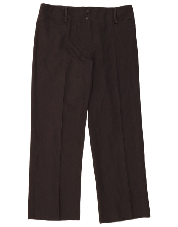 Pantaloni casual dritti da donna Essential US 12 Large W32 L28 Grigi