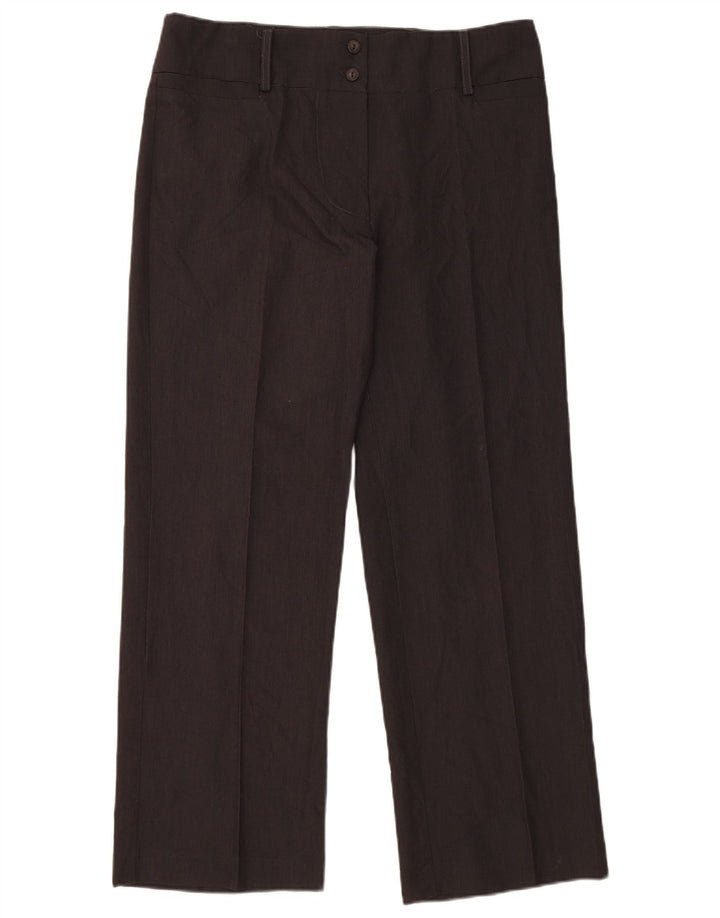 Pantaloni casual dritti da donna Essential US 12 Large W32 L28 Grigi