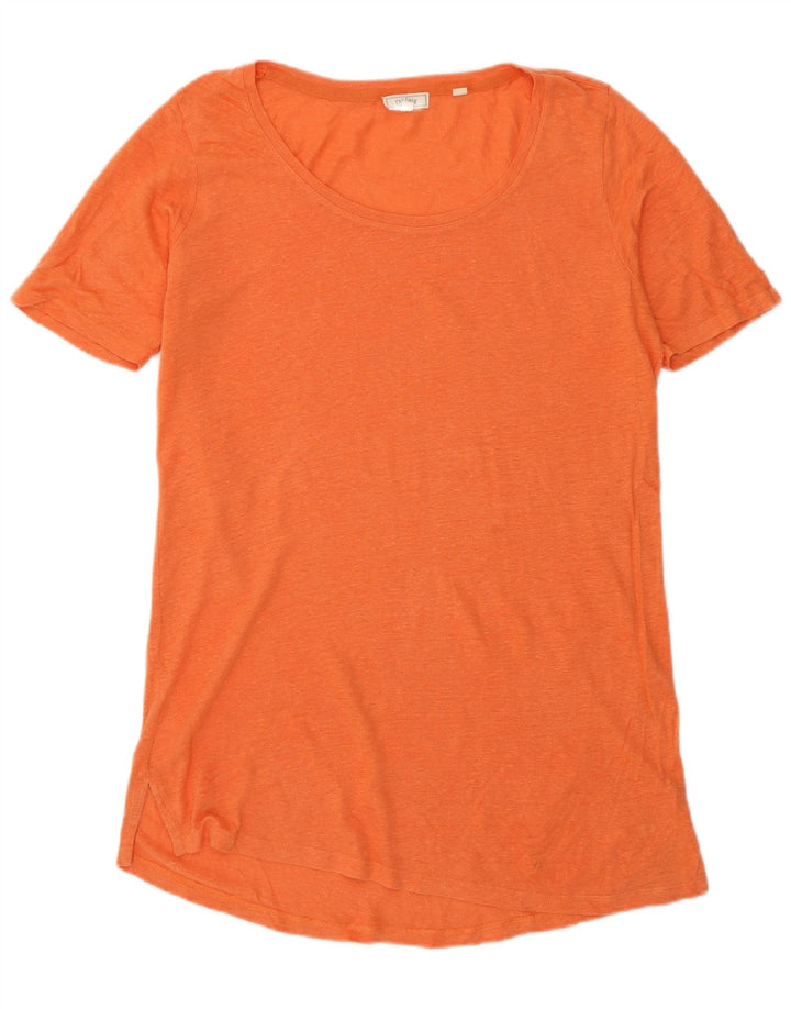 T-shirt oversize da donna Fat Face Top UK 10 piccola arancione