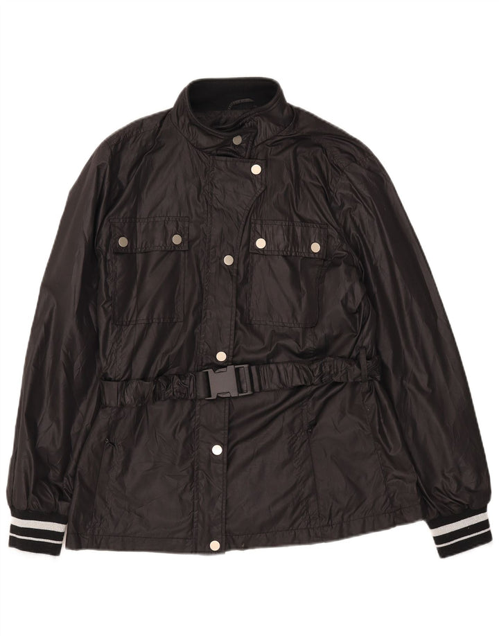 Giacca utility da donna Marella UK 14 nylon nero medio