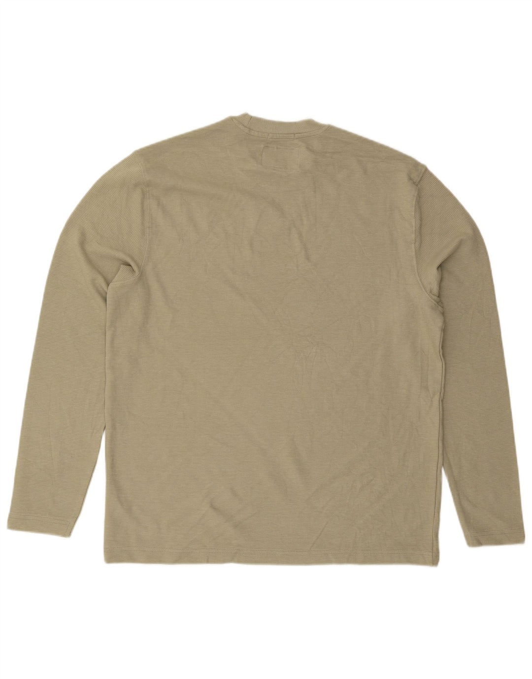 JACK WILLS Top da uomo dalla vestibilità comoda a maniche lunghe in cotone verde medio
