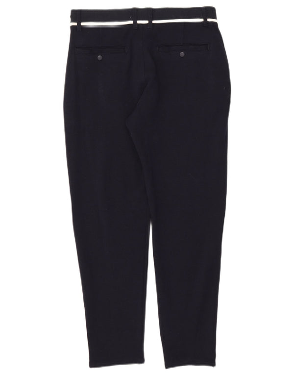 Pantaloni chino slim da ragazzo Zara 13-14 anni W28 L25 cotone blu navy