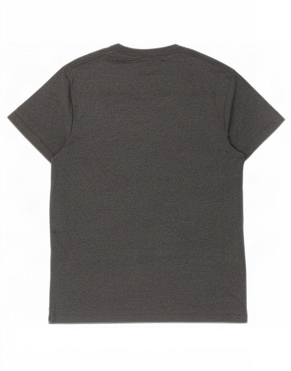 T-shirt da uomo French Connection Top grande in cotone grigio