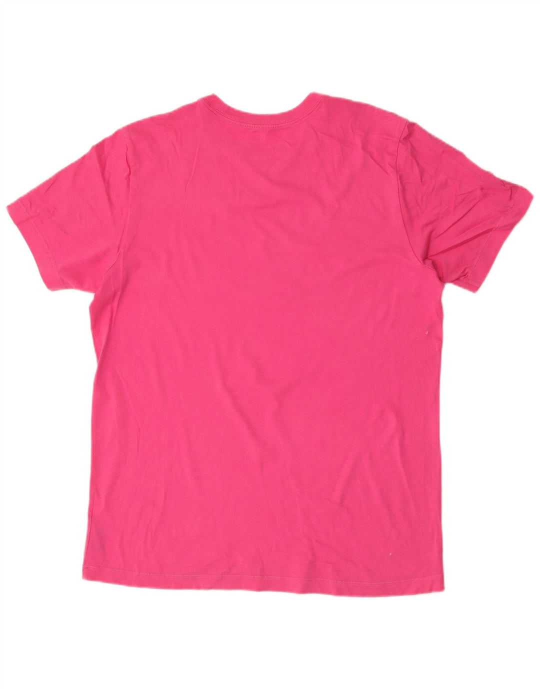 T-shirt grafica da uomo NIKE Top grande in cotone rosa