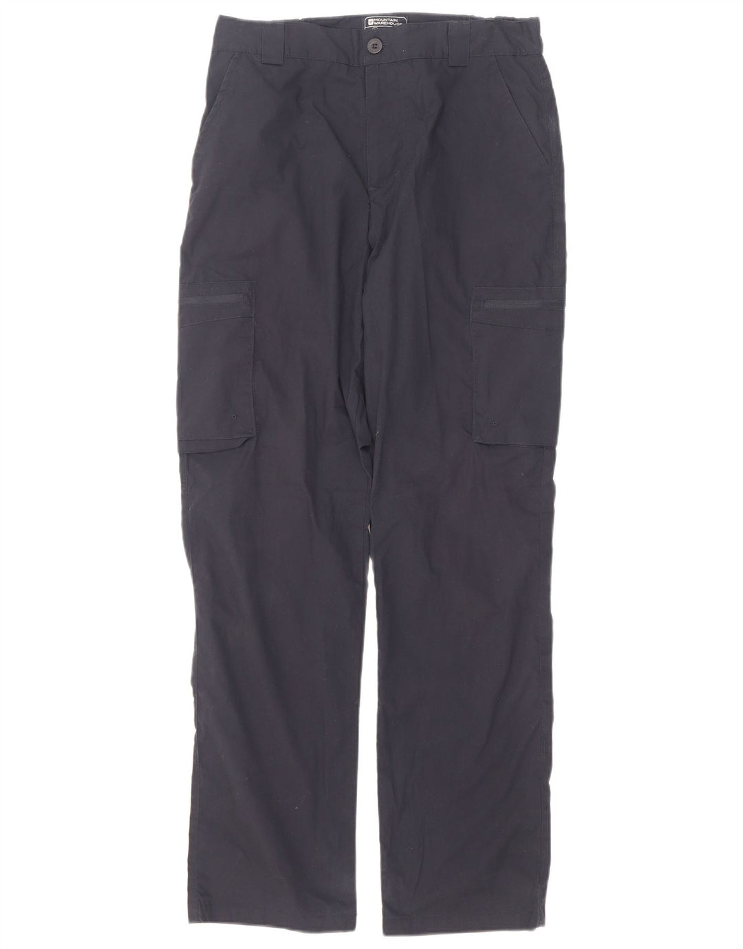 Pantaloni cargo dritti da uomo Mountain Warehouse W30 L31 poliestere blu navy