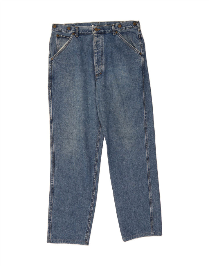 L.L.BEAN Mens Straight Jeans W36 L30 Blue Cotton Vintage L.L.Bean and Second-Hand L.L.Bean from Messina Hembry 