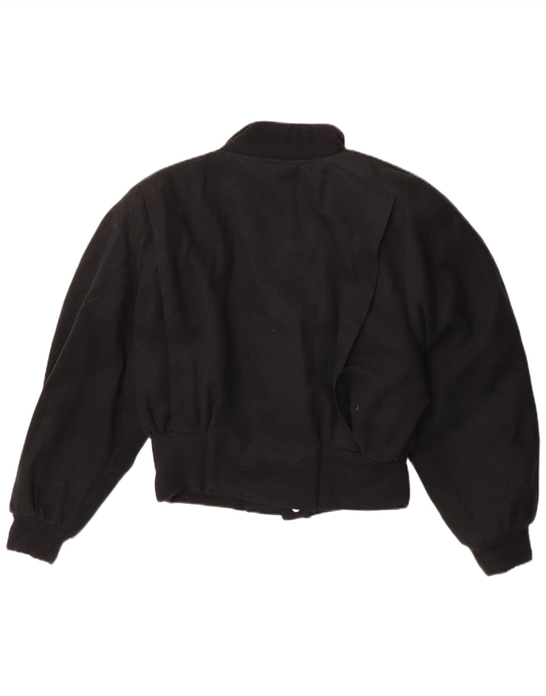 Giubbotto bomber vintage da donna IT 44 medio nero poliestere
