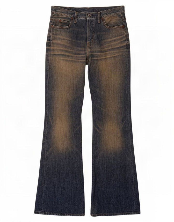Jeans Bootcut da donna Levi's W28 L32 in cotone blu navy