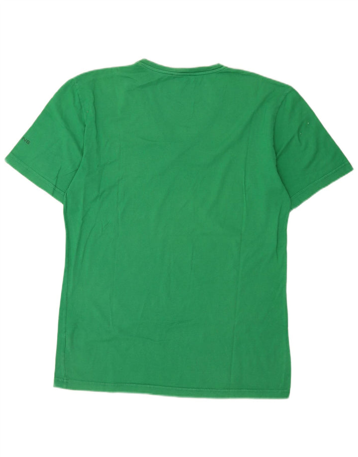 T-shirt uomo Gas Top Large in cotone verde