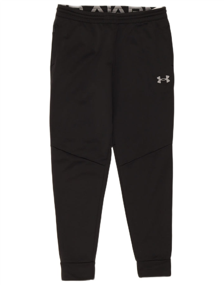 Pantaloni da tuta da ragazzo Under Armour da jogging 13-14 anni XL poliestere nero