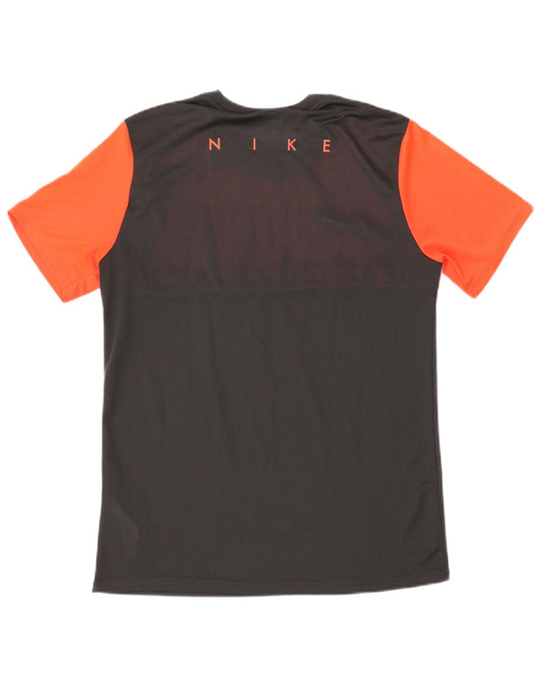 T-shirt grafica Nike Eintracht Francoforte da uomo, grande, color block nero